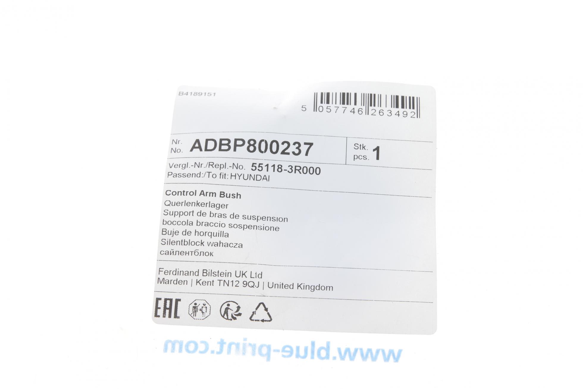 ADBP800237 BLUE PRINT